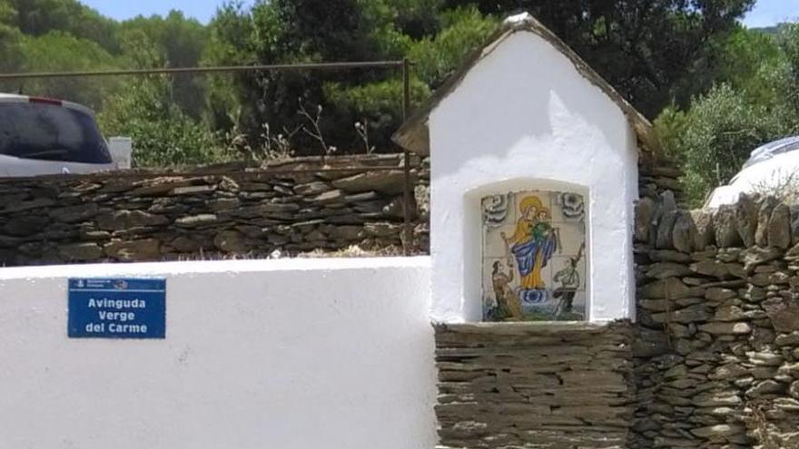 L&#039;oratori restaurat de la Verge del Carme de Cadaqués.