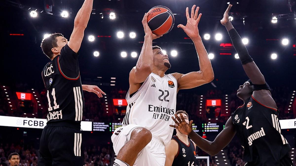 El Madrid no pudo ganar en Múnich a pesar del gran partido de Tavares