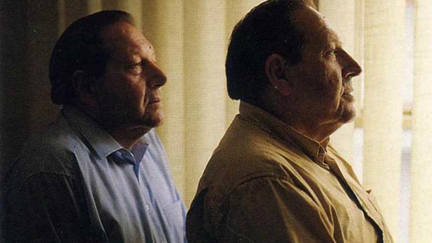 Tomás Martínez Blasco y su hermano Manuel, ya fallecido.
