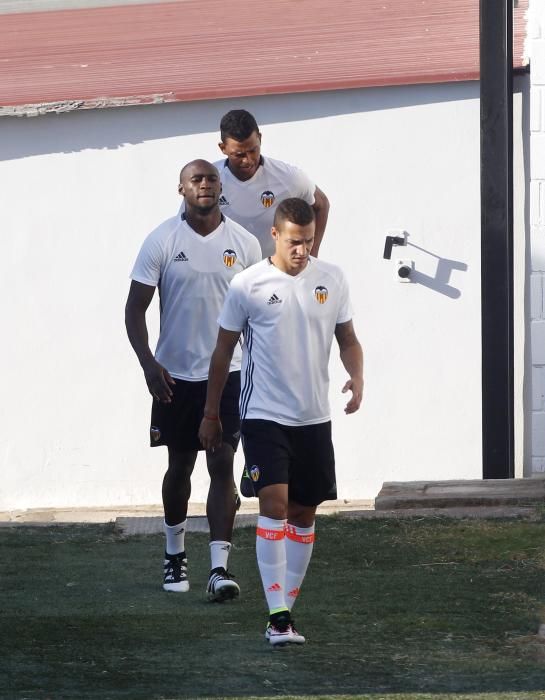 Las mejores imágenes del entrenamiento del Valencia CF