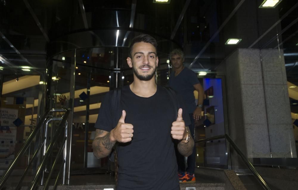 Joselu ya está en A Coruña