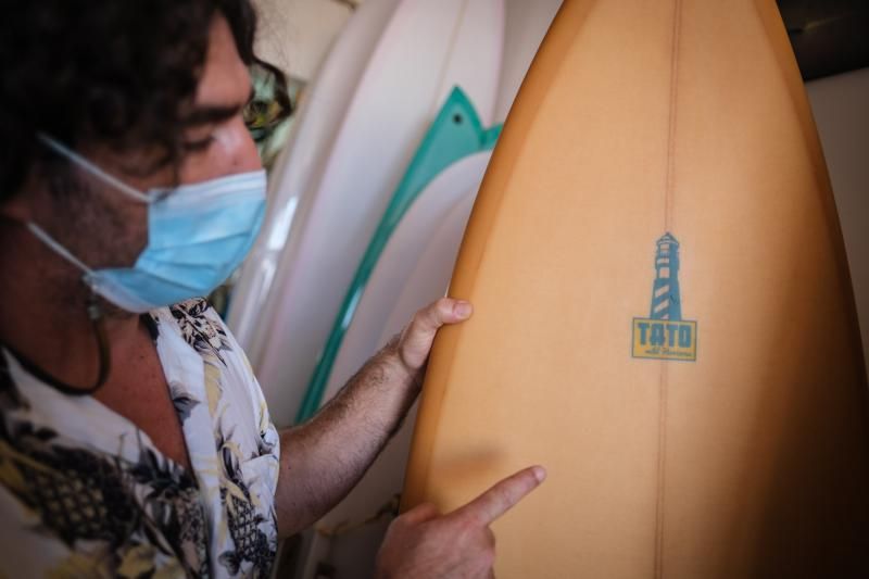 Galería de fotos Tato Surfboards y su reponsable, Tato Donis