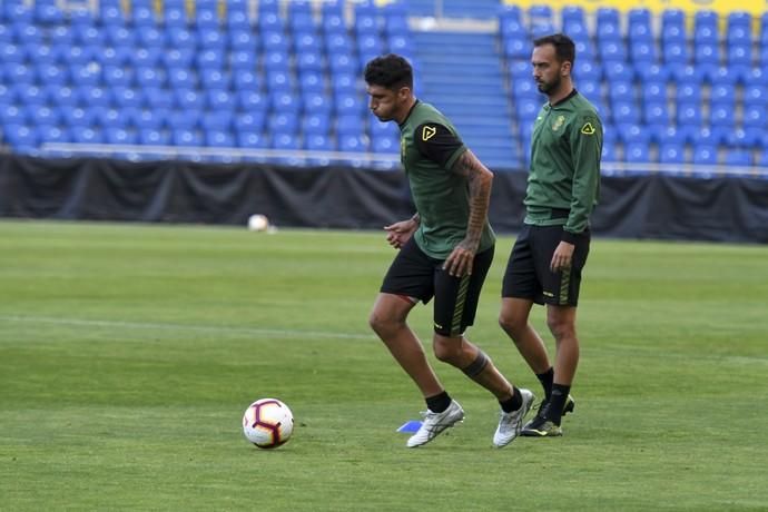 DEPORTES 05-03-19  LAS PALMAS DE GRAN CANARIA.  Primer entrenamiento de Pepe Mel. FOTOS: JUAN CASTRO