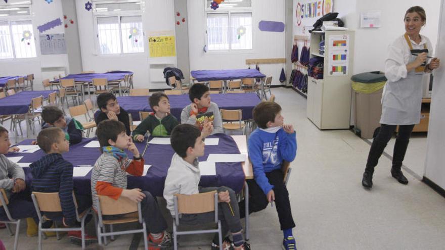 Nens a l&#039;escola sense contaminació