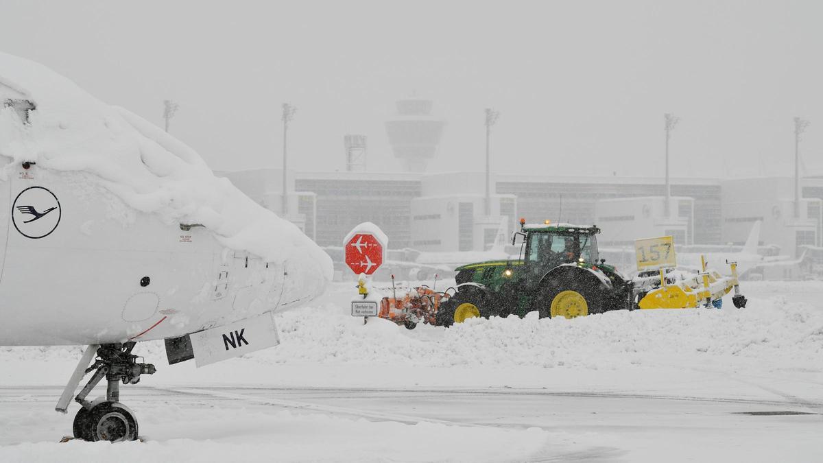 Nevada en el aeropuerto de Múnich