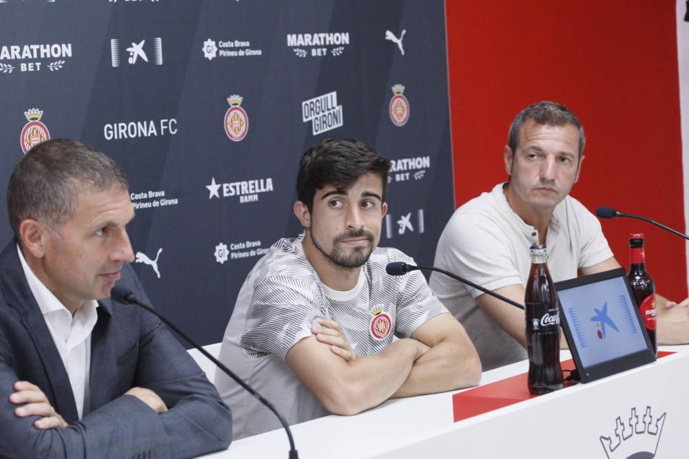 Presentació de Jairo Izquierdo com a nou jugador del Girona