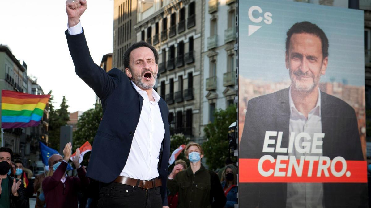 "Elige centro" se convierte en el lema de Cs en el inicio de la campaña electoral en Madrid
