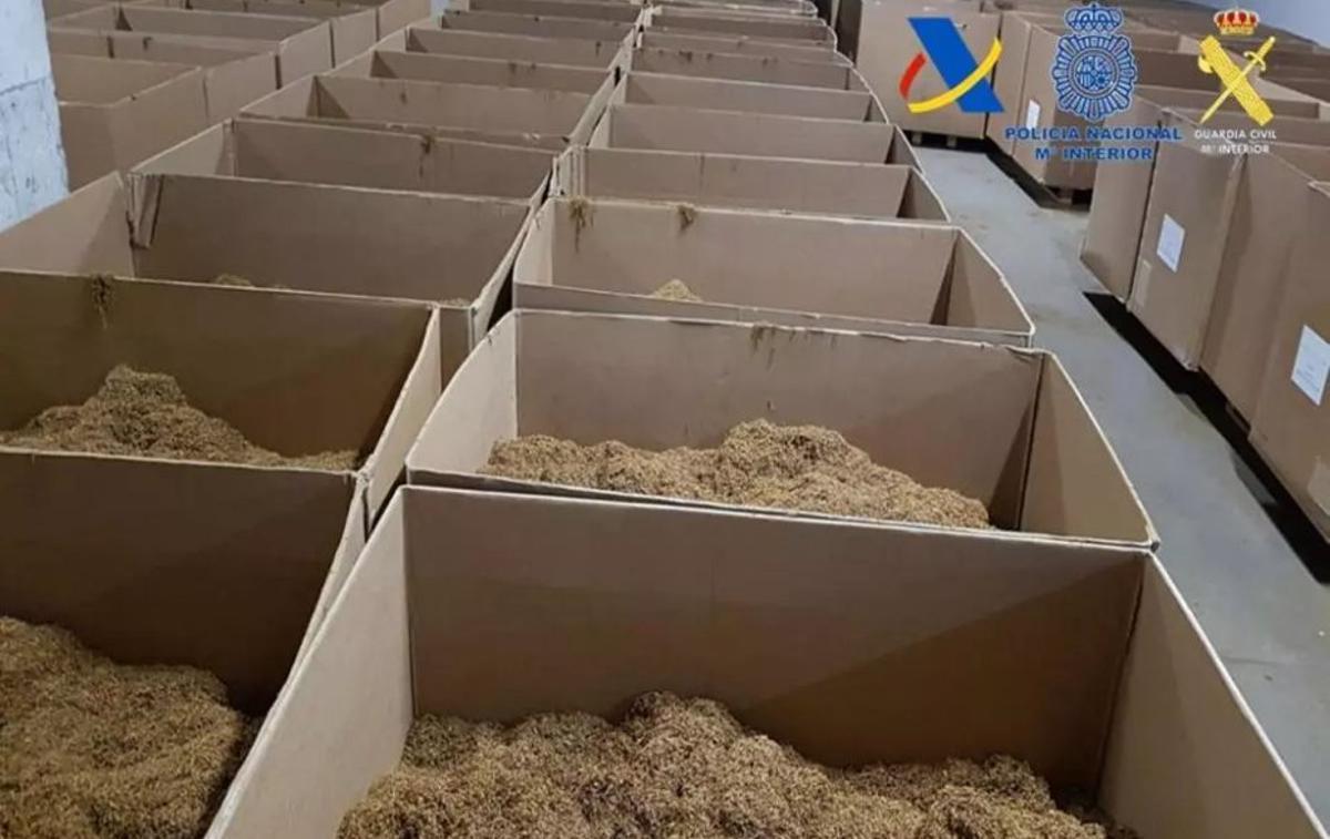 Picadura de tabaco incautada en esta operación, la ‘Straperlo’. | FDV
