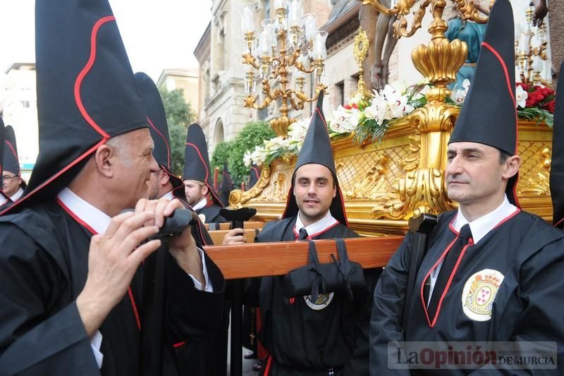 Procesión de la Soledad del Calvario en Murcia