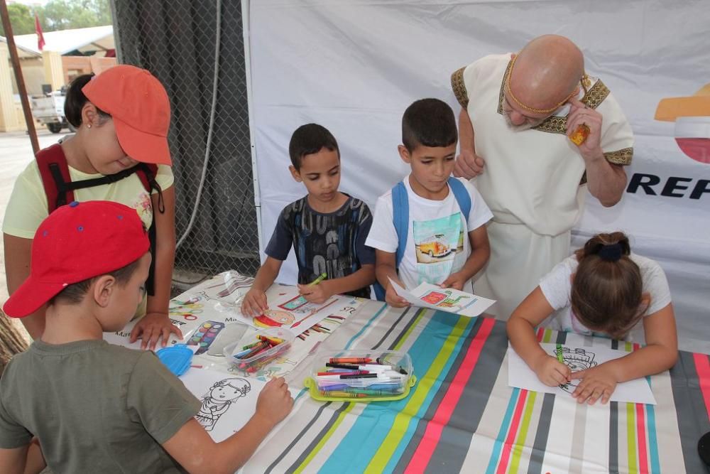 Carthagineses y Romanos: Fiesta infantil en el cam