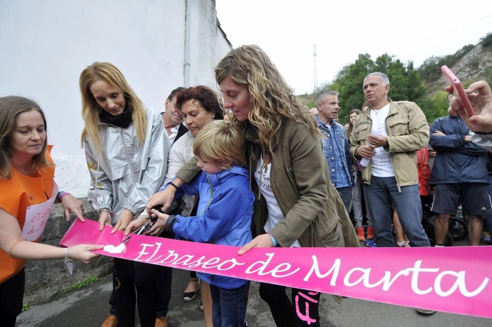 Homenaje a la allerana Marta Rodríguez