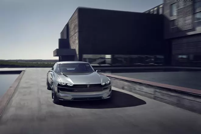 El Peugeot e-Legend Concept en el Concorso d'Eleganza 2019
