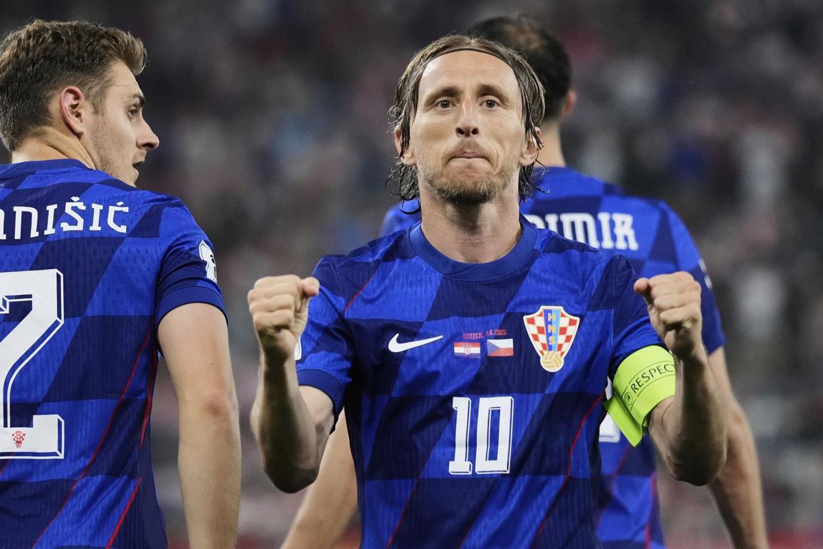 Modric lidera una exhibición coral de Croacia con gol, magia y una asistencia de fantasía ante la República Checa