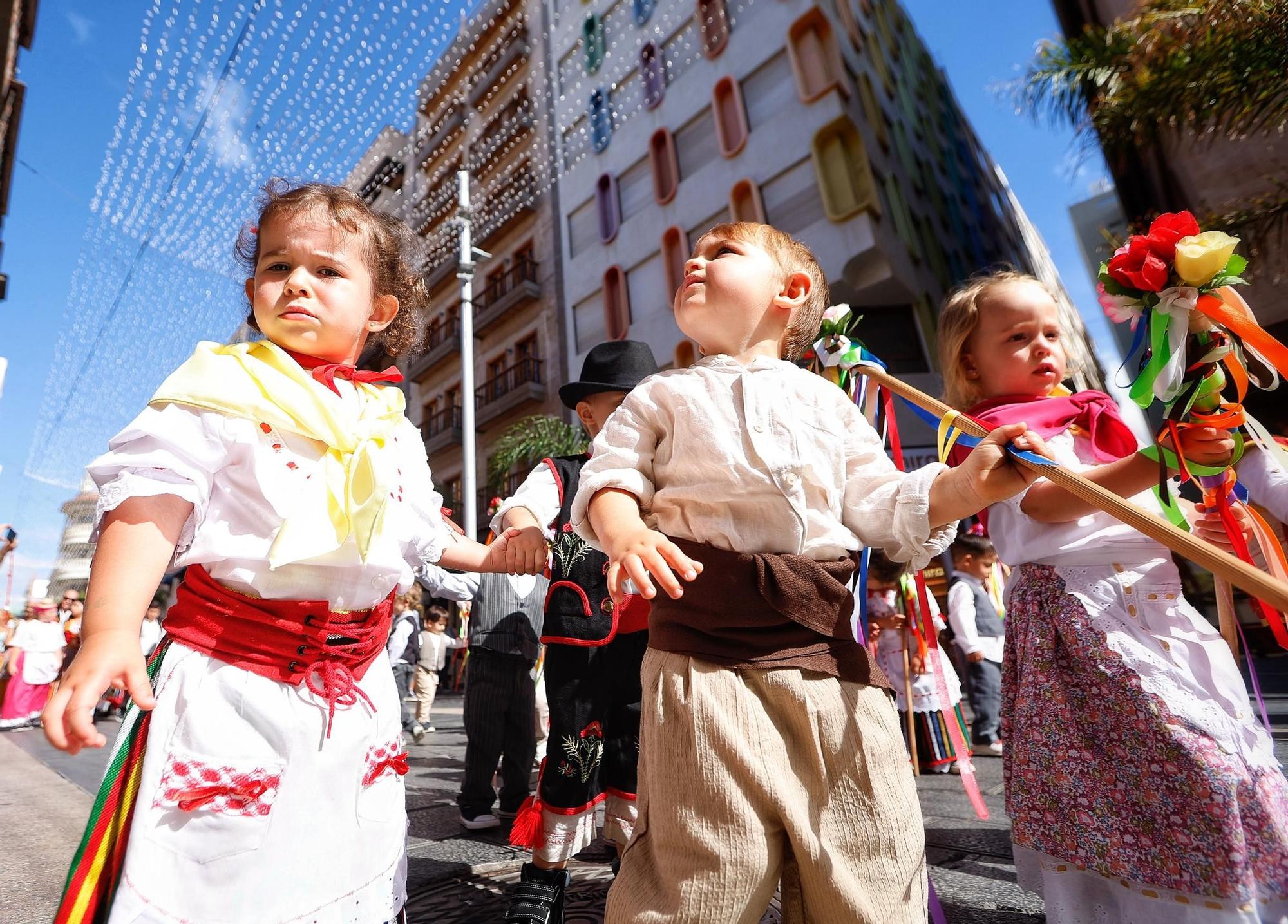 Segundo paseo romero escolar de Santa Cruz