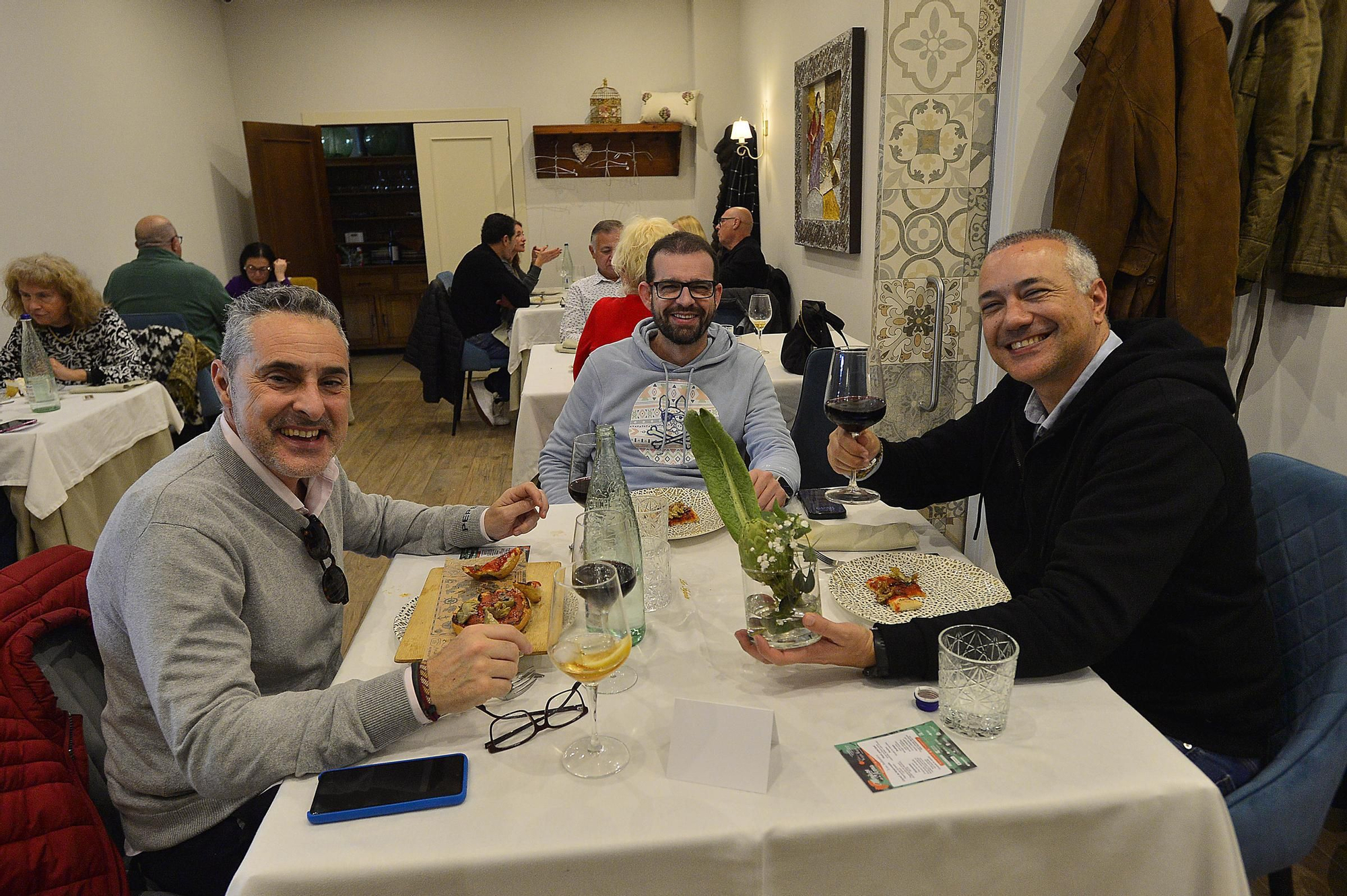 Menjars de la Terra en el restaurante  Los Infantes de Almoradí.
