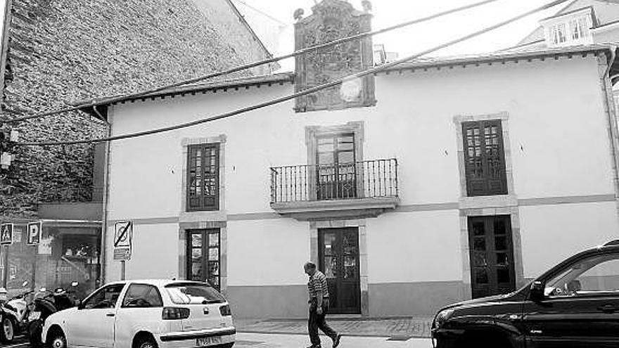 Fachada de la casa del marqués de Gamoneda, que albergará el museo dedicado a Severo Ochoa.