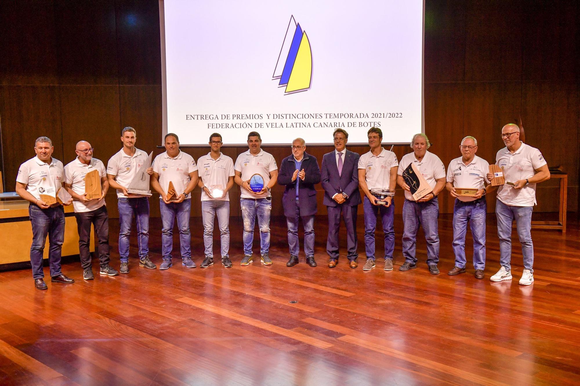 Vela latina: gala de entrega de trofeos y reconocimientos