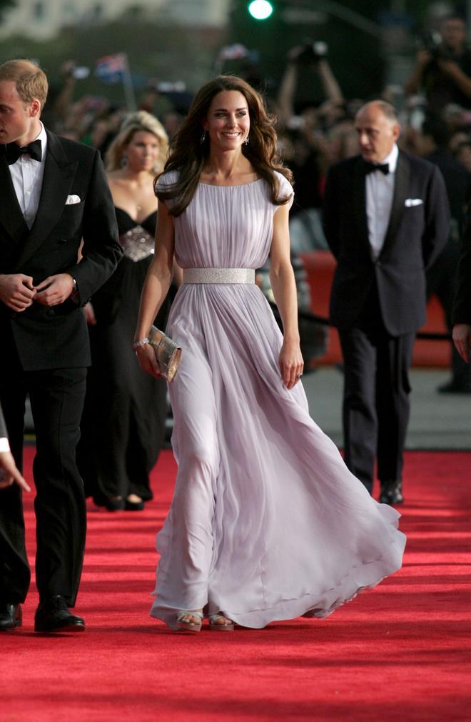 Kate Middleton, en los premios BAFTA 2011