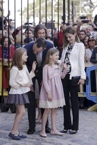 Royals bei der Ostermesse