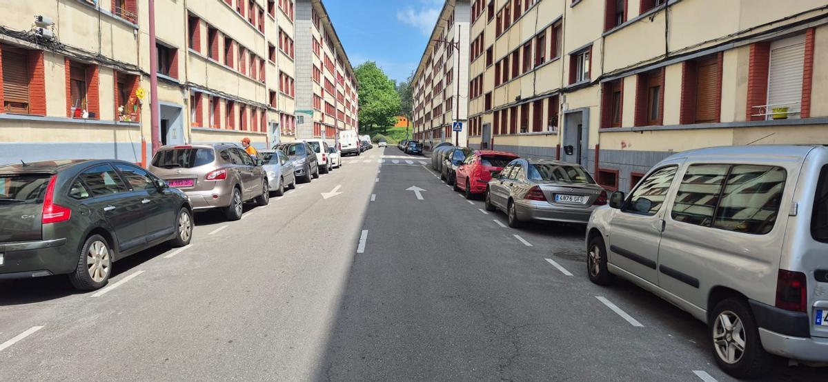 La calle de Pénjamo en la que se están produciendo los problemas.