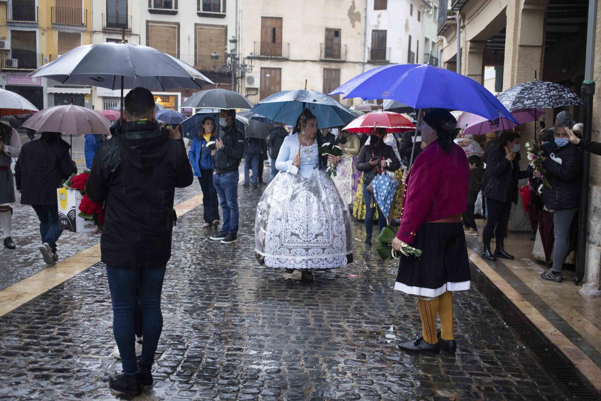 Una Ofrenda pasada por agua en Xàtiva