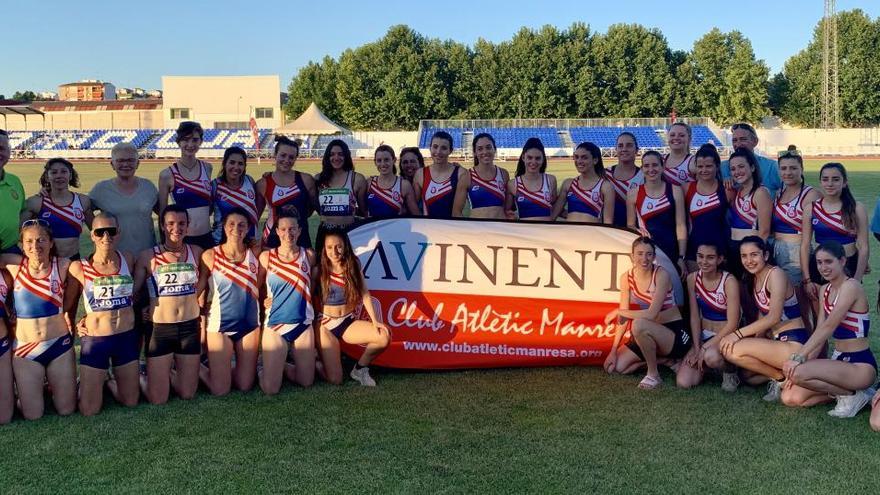 Més bones notícies per a l&#039;equip femení d&#039;atletisme de l&#039;Avinent CA Manresa