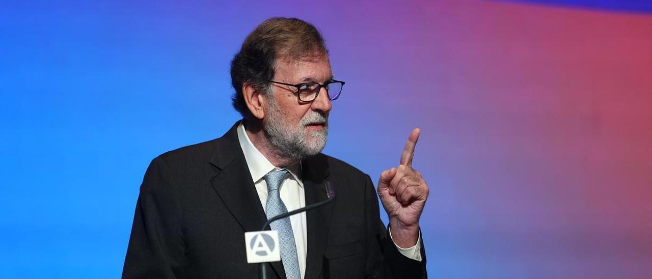 El expresidente del Gobierno Mariano Rajoy.