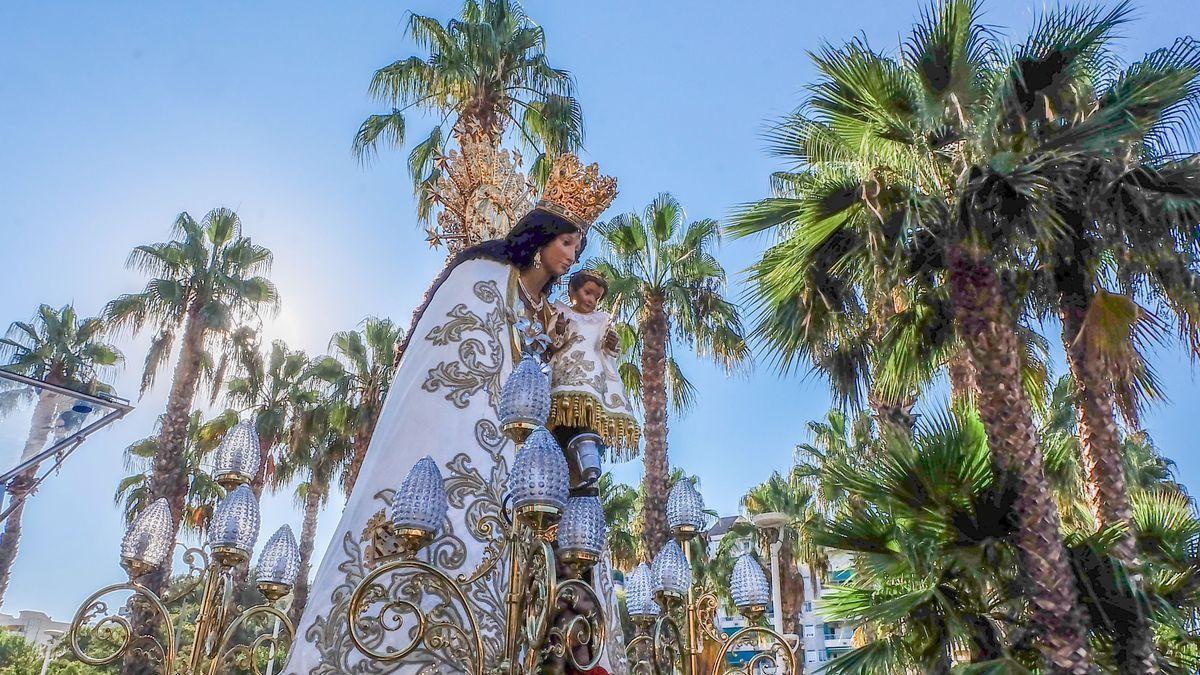 Imagen de la Virgen de los Desamparados