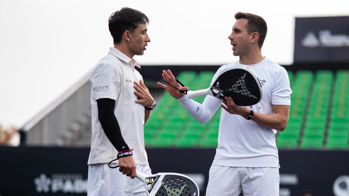 Sanyo Gutiérrez y Víctor Ruiz debutaron como pareja con derrota