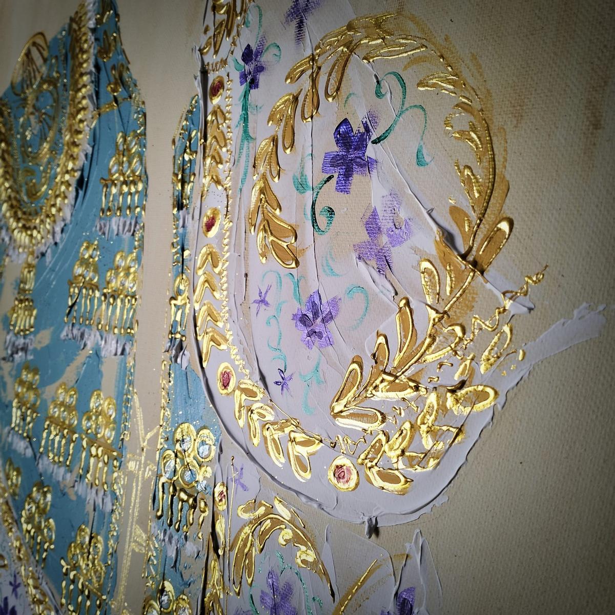 Detalle de una de sus obras.