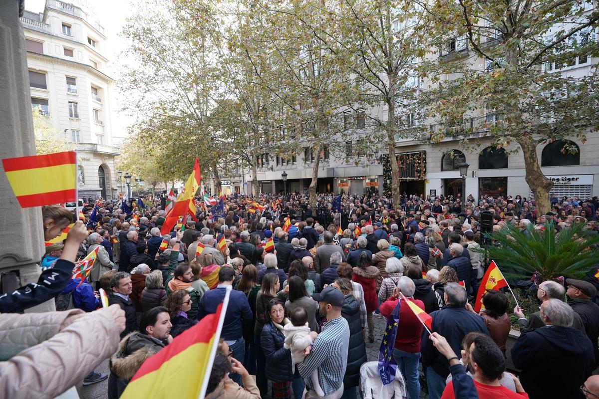 Manifestación en Vitoria-Gasteiz, Álava, País Vasco