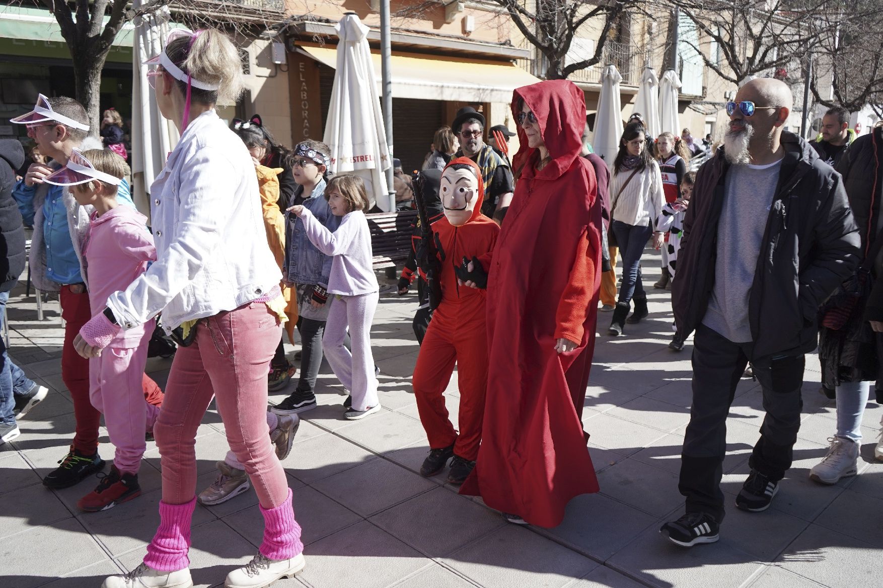 El Carnaval infantil de Sallent, en imatges