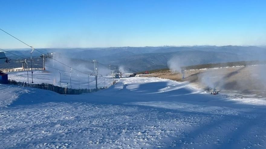Manzaneda abre la estación de esquí