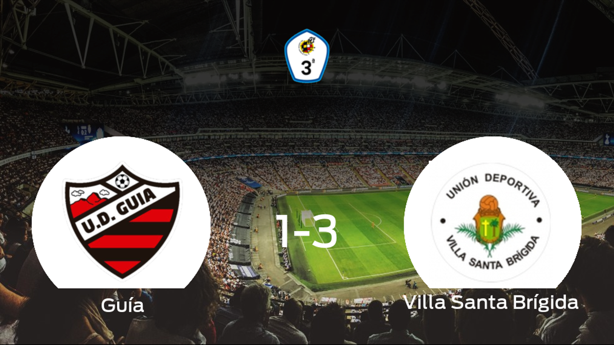 El Villa Santa Brígida aprovecha la segunda parte para ganar a la UD Guía (1-3)