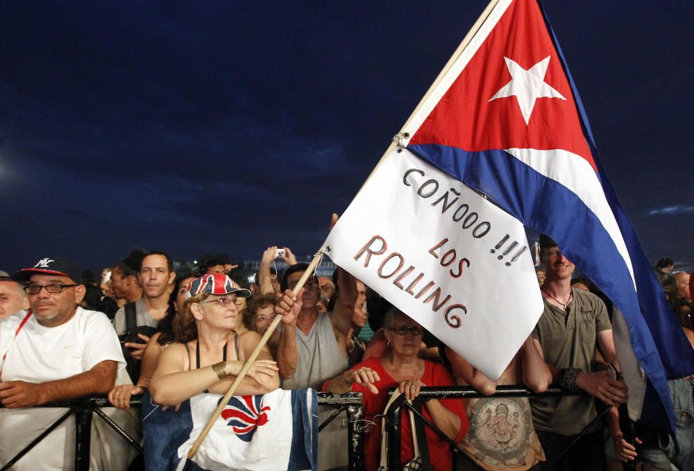 CONCIERTO DE THE ROLLING STONES EN CUBA