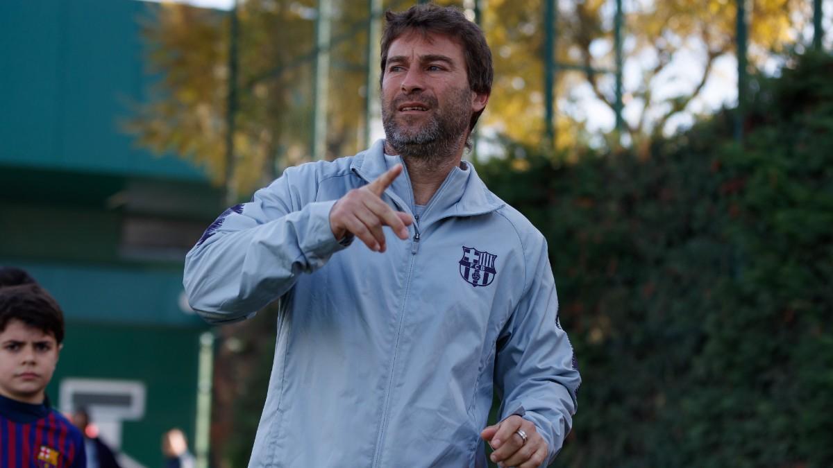 Óscar Jorquera dejó huella en la cantera del Barça