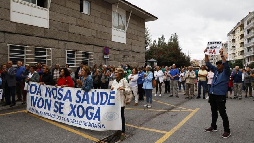 El Centro de Salud de Moaña se queda con un solo médico de tarde hasta el 16 de septiembre
