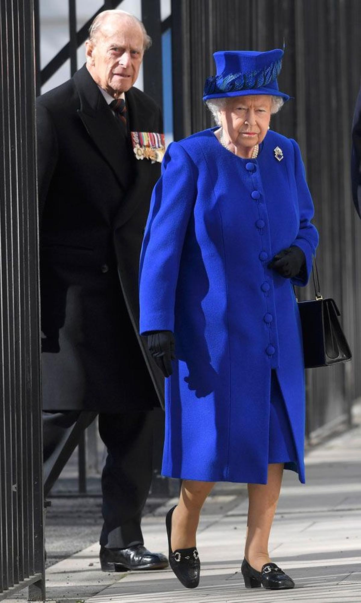La Reina Isabel II y el Duque de Edimburgo en el Reino Unido