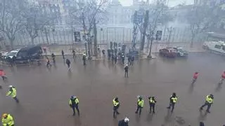 Mascletà del 10 de marzo | El disparo de Pirotecnia Crespo se queda a medias