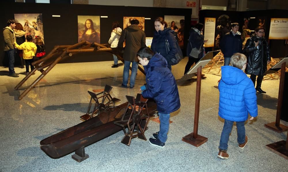 La exposición sobre Da Vinci, hasta el día 25