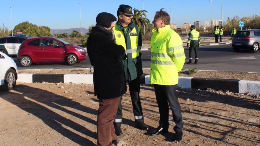 Imagen realizada durante la campaña de la DGT para la seguridad de los menores