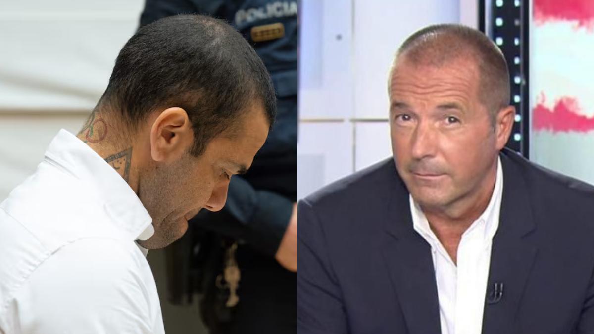 Dani Alves y Manu Carreño