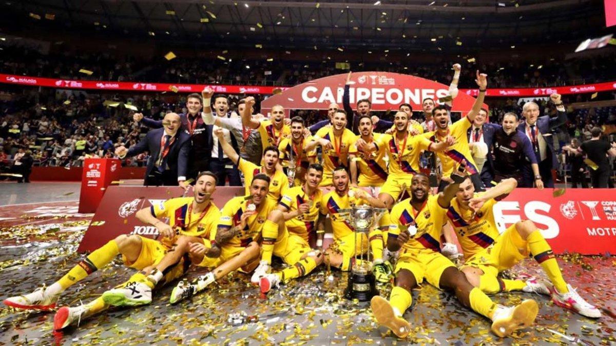 El Barça ganó su quinta Copa de España el pasado domingo en Málaga