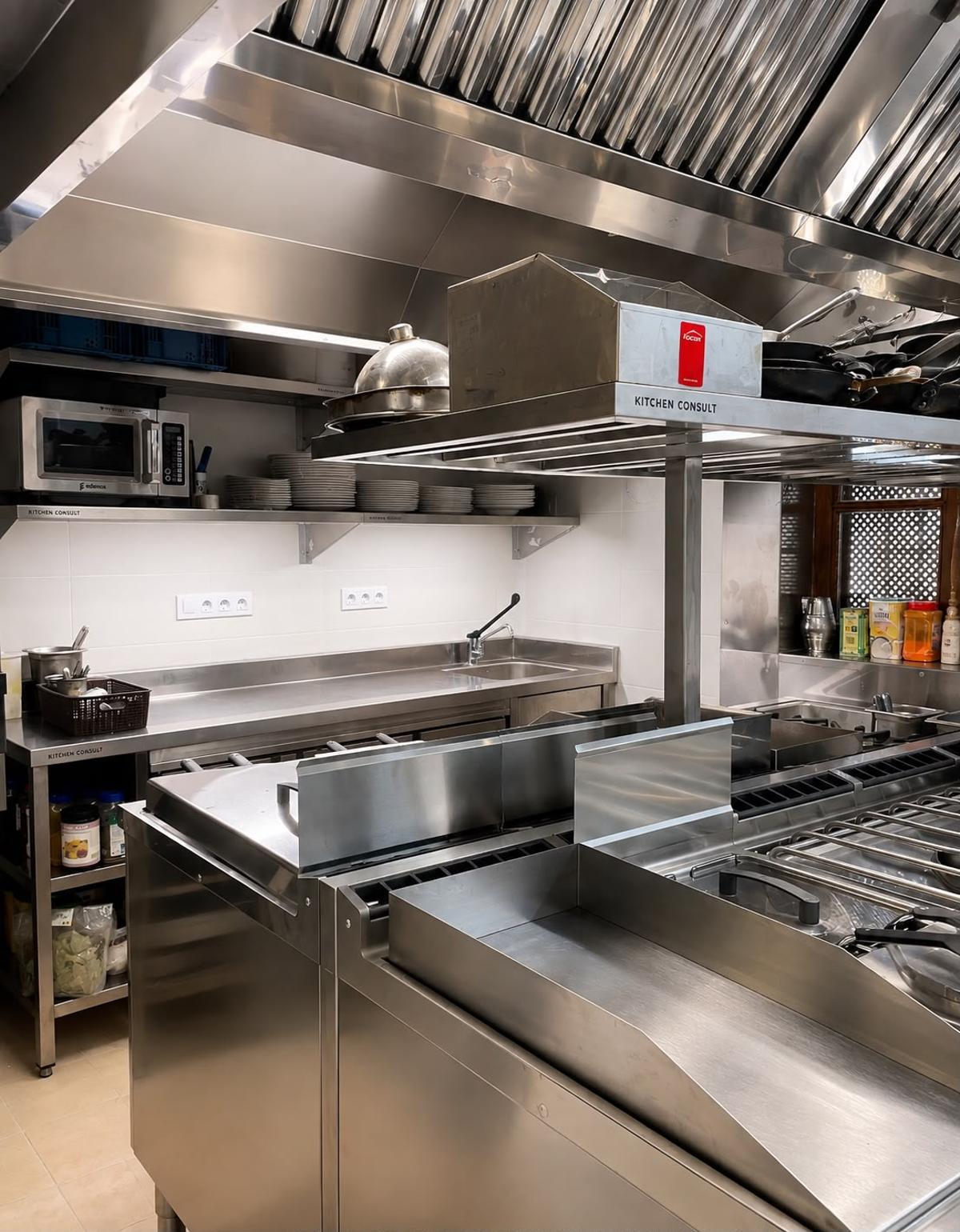 Nueva cocina de Puerta Sevilla.