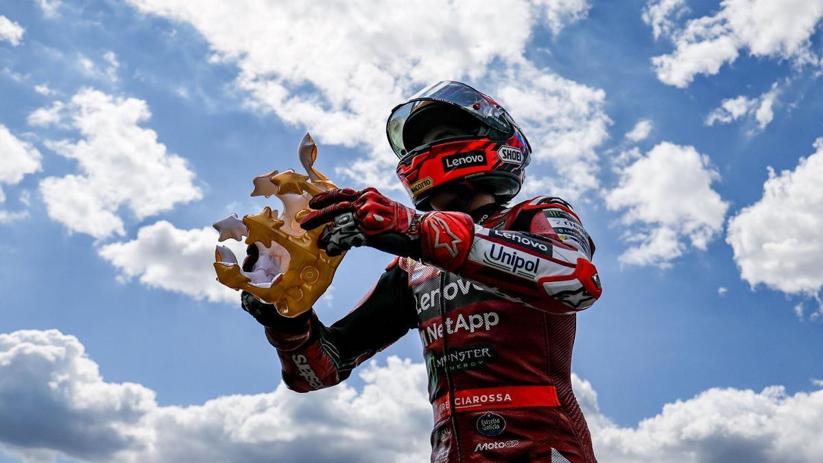 Marc Márquez, en Sachsenring