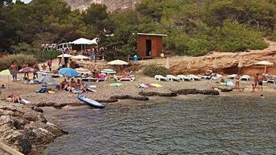 Imagen de archivo de Cala Olivera, la playa donde fue arrollado el buceador el 29 de julio de 2014.