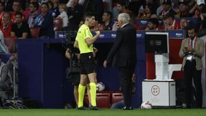 Ancelotti: El árbitro actuó correctamente