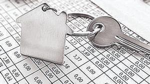 Una llave sobre cuentas y números de hipotecas.