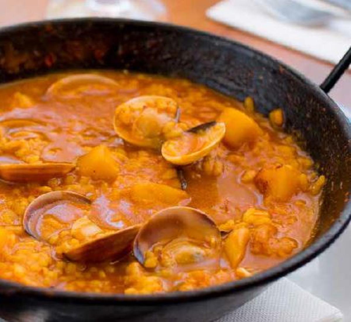 Uno de los platos de Villa portmany