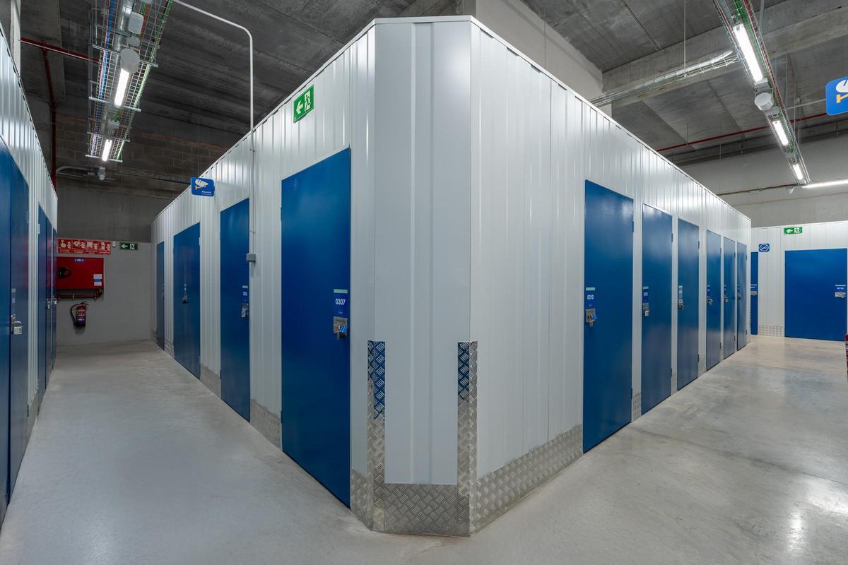 Un trastero de Bluespace en Barcelona.